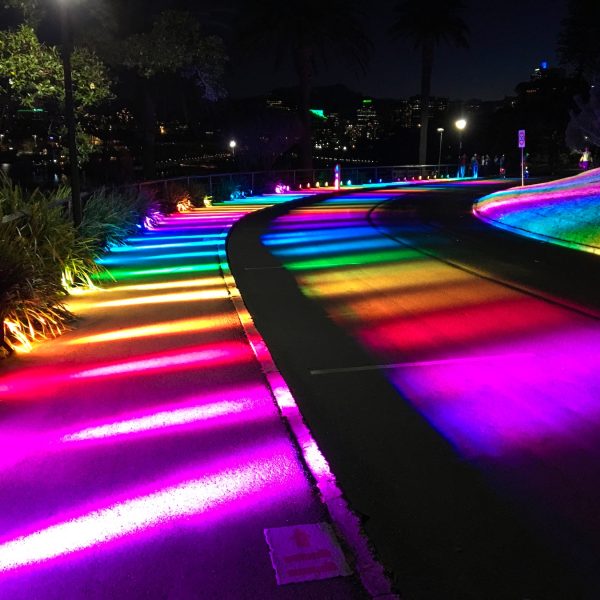 Rainbow Ground Lighting Rainbow Ground Lighting